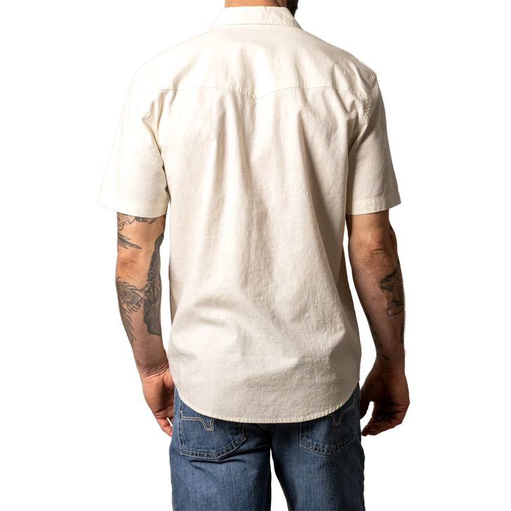 KIMES RANCH - MEN'S NUCE SHORT SLEEVE SHIRT IN STONE
