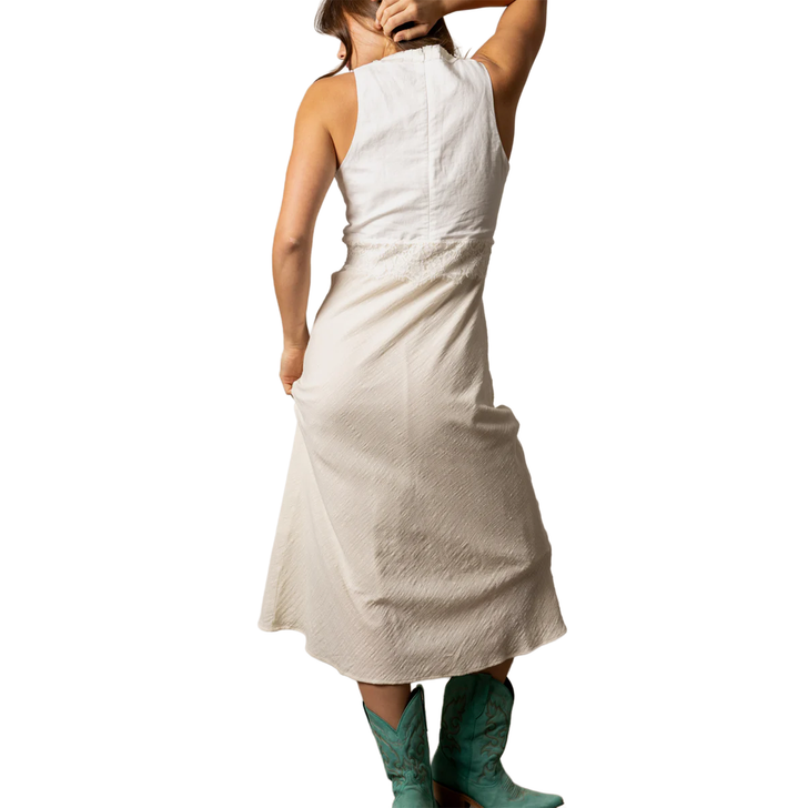 KIMES RANCH - WOMEN'S FRANCY DRESS IN NATURAL