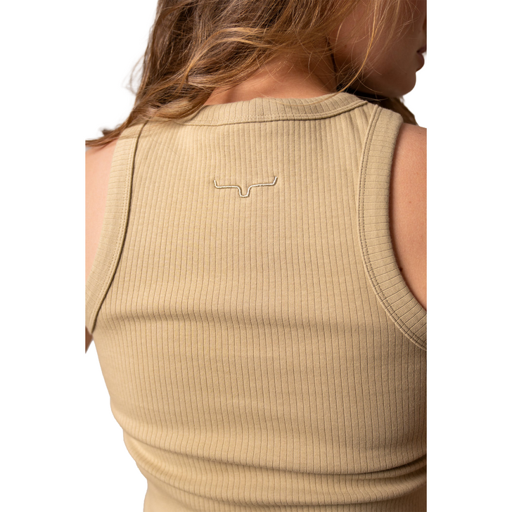 KIMES RANCH - WOMEN'S REAGAN TANK TOP IN SAND