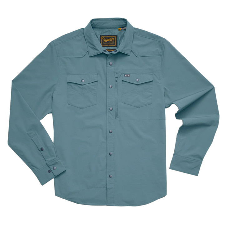 HOWLER BROTHERS - MEN'S EMERGER TECH LONGSLEEVE IN STORMY SEA