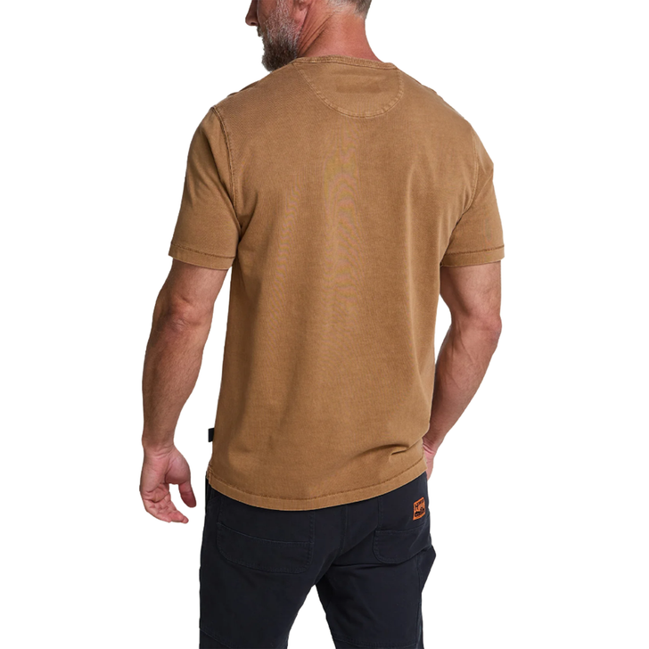 HOWLER BROTHERS - MEN'S HB TRADE T-SHIRT IN DUCK BROWN