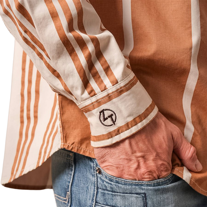 KIMES RANCH - MEN'S ZT 1 ARM BANDIT LONG SLEEVE SHIRT IN NATURAL
