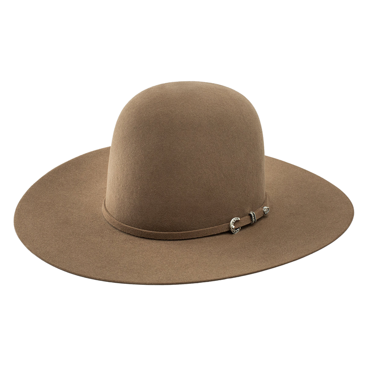 RESISTOL - 30X ROUGH N' READY FELT HAT 4 1/2" BRIM OPEN CROWN IN DUNN