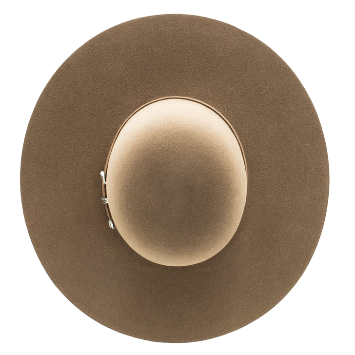 RESISTOL - 30X ROUGH N' READY FELT HAT 4 1/2" BRIM OPEN CROWN IN DUNN
