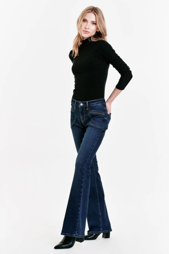 【DEARMINE】Dear Denim Bootcut Pants YMI Jeanswear Mid Rise Bootcut Jeans | Dillard's