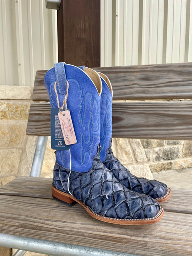 ANDERSON BEAN - MEN'S NAVY BIG BASS BLUE SINSATION BOOTS - Y-Bell