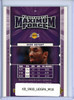 Kobe Bryant 1999-00 SP Authentic, Maximum Force #M18