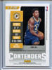 Aaron Holiday 2018-19 Contenders, Rookie Ticket Swatches #RT-AHD