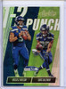 Russell Wilson, Doug Baldwin 2018 Absolute, One Two Punch #OTP-RD