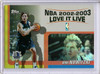 Dirk Nowitzki 2003-04 Topps, Love it Live #LL-DN