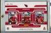 Kyler Murray, Larry Fitzgerald, David Johnson 2019 Plates & Patches, Talented Trios Patches #TT2 Purple (#10/25)