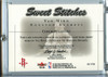 Yao Ming 2003-04 Showcase, Sweet Stitches Game-Used #SS-YM (1)