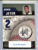 Derek Jeter 2005 Merrick Mint Colorized Quarters Green, Card Only
