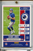 Daniel Jones 2019 Contenders, Rookie Ticket Swatches #RTSV-2 Emerald Variation