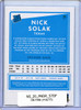 Nick Solak 2020 Donruss #57 On Fire (#16/75)