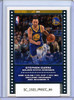 Stephen Curry 2019-20 Sticker & Card Collection #66 Card