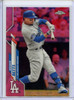 Mookie Betts 2020 Topps Chrome #100 Pink Refractors