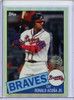 Ronald Acuna Jr. 2020 Topps Chrome, 1985 Topps #85TC-25