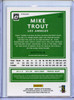 Mike Trout 2020 Donruss Optic #142 Holo (1)