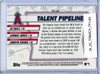 Jo Adell, Jahmai Jones, Jordyn Adams 2020 Bowman Chrome, Talent Pipeline #TP-LAA