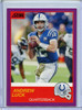 Andrew Luck 2019 Score #52 Purple