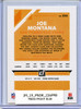 Joe Montana 2019 Donruss #226 Press Proof Blue