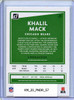 Khalil Mack 2020 Donruss #57