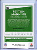 Peyton Manning 2020 Donruss #125