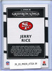 Jerry Rice 2020 Donruss, All-Time Gridiron Kings #ATGK-JR