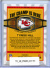 Tyreek Hill 2020 Donruss, The Champ is Here #CH-TH
