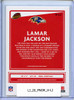 Lamar Jackson 2020 Donruss, Highlights #H-LJ