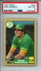 Jose Canseco 1987 Topps #620 PSA 8 Near Mint-Mint (#47374680)