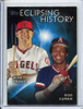 Mike Trout, Rod Carew 2015 Topps, Eclipsing History #EH-7