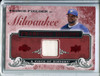 Prince Fielder 2008 Upper Deck A Piece of History, Franchise History Jersey #FH-28 Red