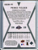 Prince Fielder 2008 Upper Deck X, Memorabilia #UDXM-PF