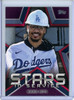 Mookie Betts 2021 Topps, Stars in Service #SIS-7