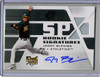 Jerry Blevins 2008 SPx #131 Rookie Signatures