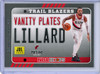 Damian Lillard 2020-21 Hoops, Vanity Plates #12