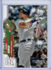 Aaron Judge 2020 Topps Holiday #HW38 Photo Variations - Both Arms with Candy Cane Sleeves