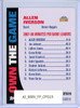 Allen Iverson 2008-09 Topps, Own the Game #OTG19