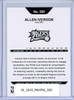 Allen Iverson 2018-19 Hoops #300 Hoops Tribute Winter