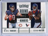 Deshaun Watson & Mitchell Trubisky 2017 Contenders, Round Numbers #RN-1