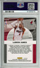 LeBron James 2019-20 Donruss Optic, Winner Stays #20 Purple PSA 9 Mint (#51263475)