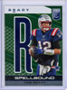 Tom Brady 2020 Donruss Elite, Spellbound #11 "R" Green