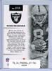 Tim Brown 2016 Donruss Elite, Etched in Time #ET-TI Green