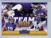 Dalvin Cook, Kirk Cousins, Stefon Diggs, Adam Thielen 2018 Contenders, Team Quads #TQ-10