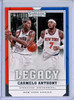 Carmelo Anthony 2017-18 Contenders Draft Picks, Legacy #4