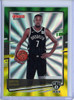 Kevin Durant 2020-21 Donruss #93 Holo Green & Yellow Laser