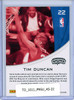 Tim Duncan 2010-11 Panini Season Update, All-Stars #22