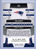 Tom Brady 2010 Certified #90 Platinum Red (#429/999)